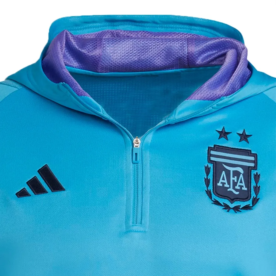 Imagen 4 de 6 de Buzo adidas Afa 3-CELESTE/MARINO