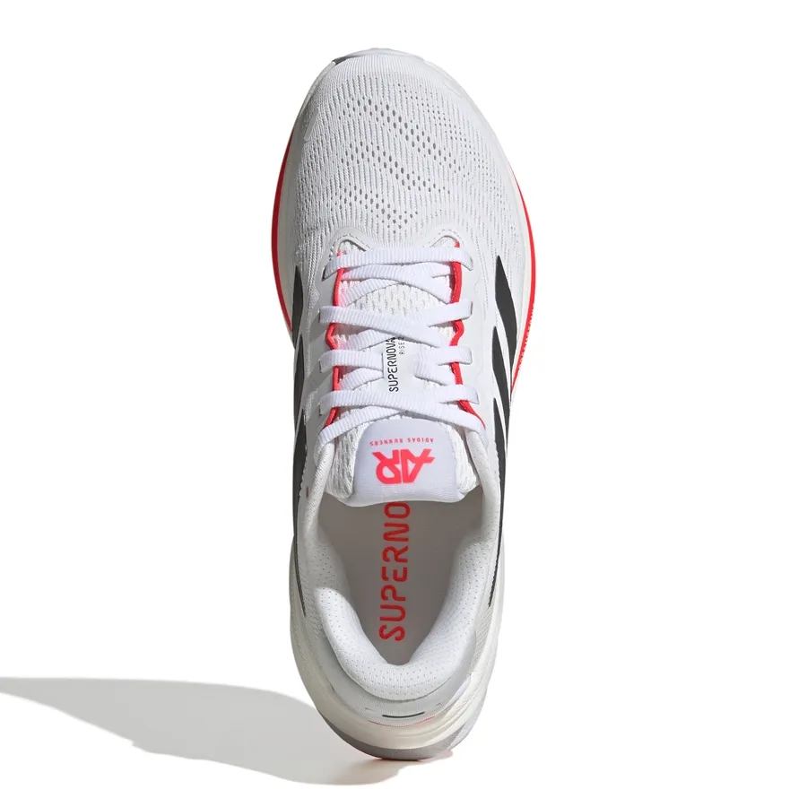 Imagen 3 de 7 de Zapatillas adidas Supernova Rise 2-BLANCO/ROJO