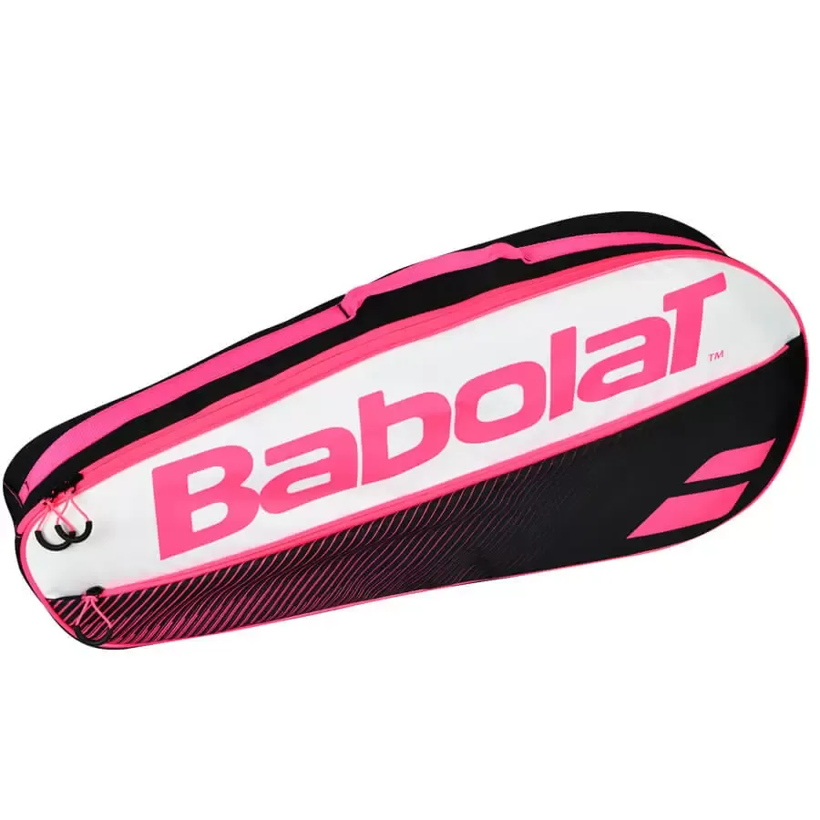Imagen 0 de 1 de Raquetero Babolat R Holder Essential Club-NEGRO/ROSA/BLANCO