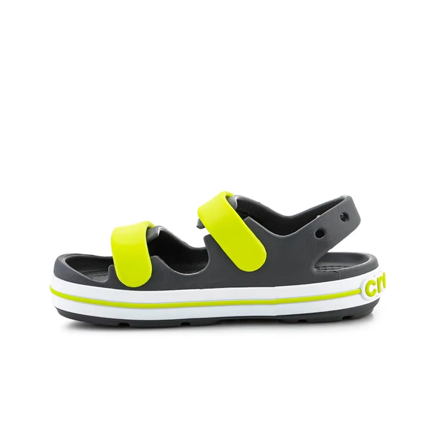 Imagen 2 de 5 de Sandalias Crocs Crocband Cruiser-GRAFITO/LIMA