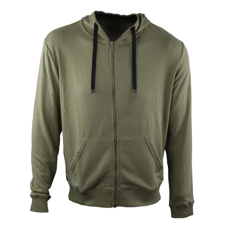 Imagen 0 de 3 de Campera Kamp Fleece Rústico-VERDE MILITAR/NEGRO