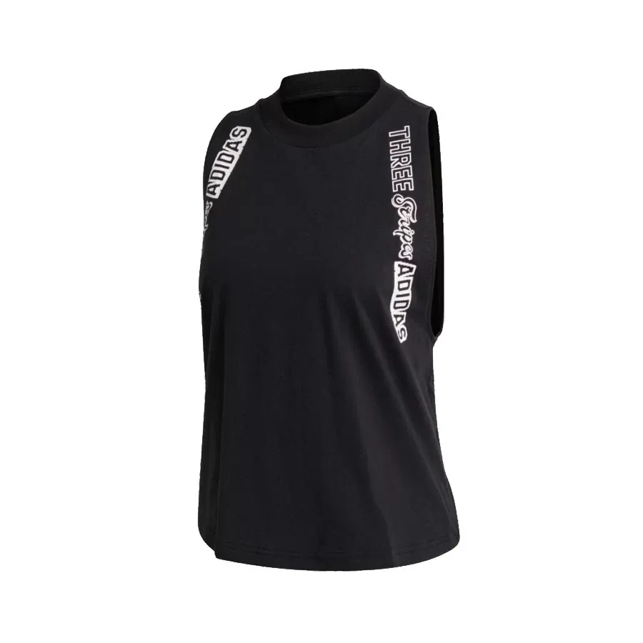 Imagen 4 de 6 de Musculosa adidas Estampada-NEGRO