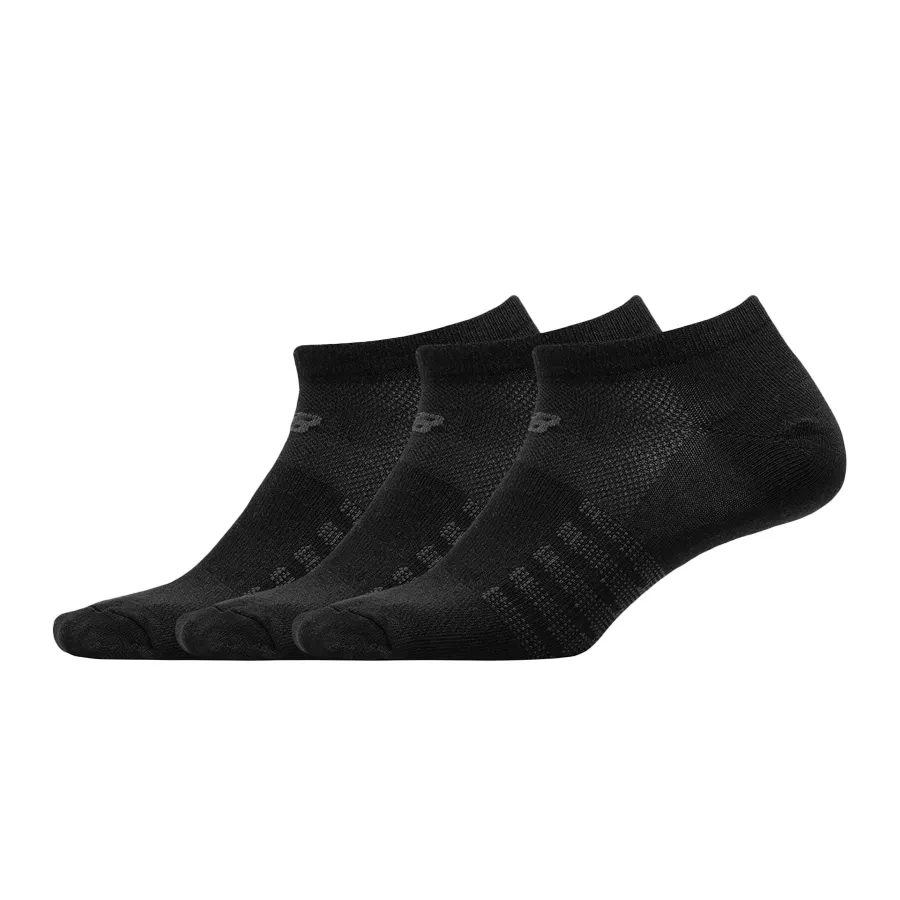 Imagen 0 de 1 de Medias New Balance Lifestyle No Show Pack X3-NEGRO