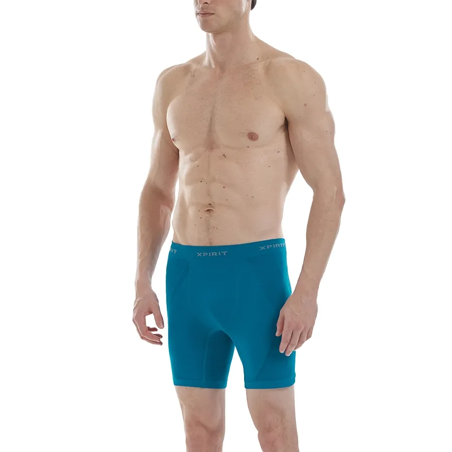 Imagen 1 de 4 de Boxer Xpirit Seamless Media Pierna-PETROLEO