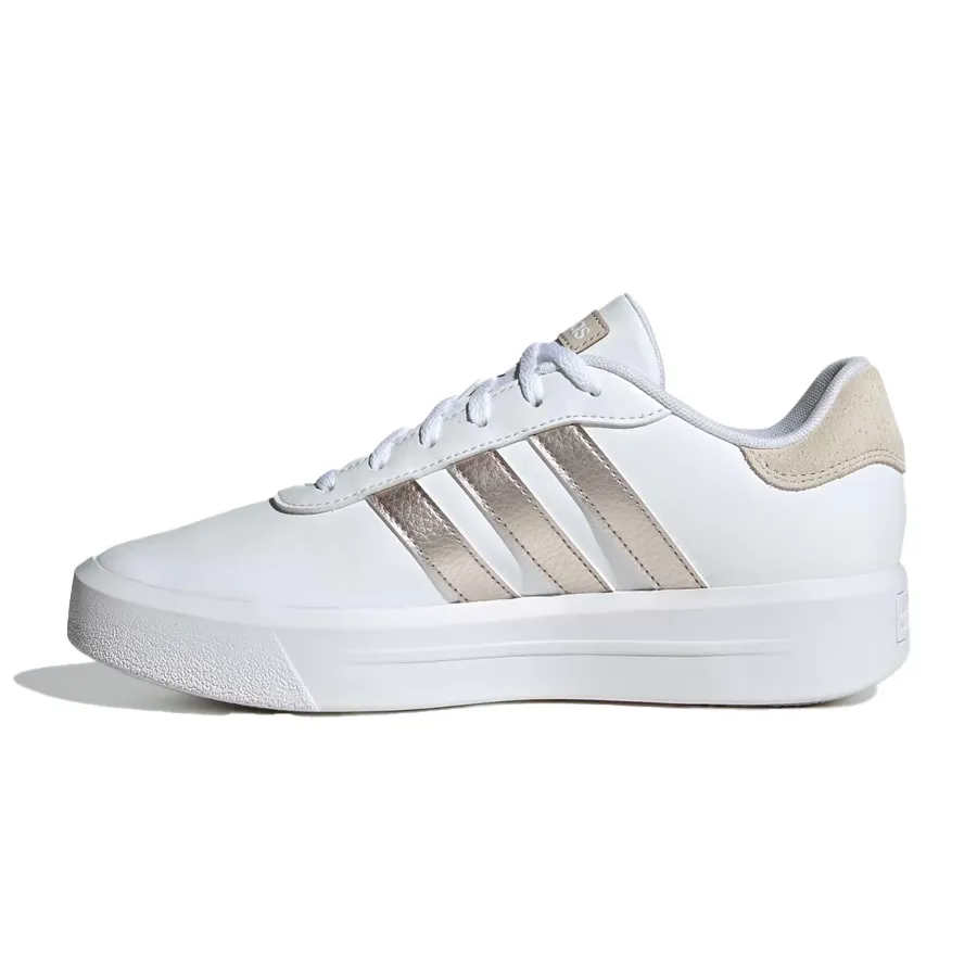 Imagen 1 de 9 de Zapatillas adidas Court Platform-BLANCO/CHANPAGNE
