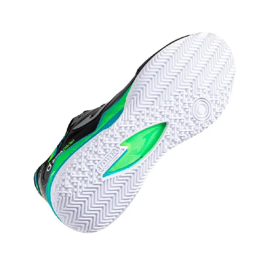 Imagen 3 de 4 de Zapatillas Joma Spin S2501-NEGRO/VERDE