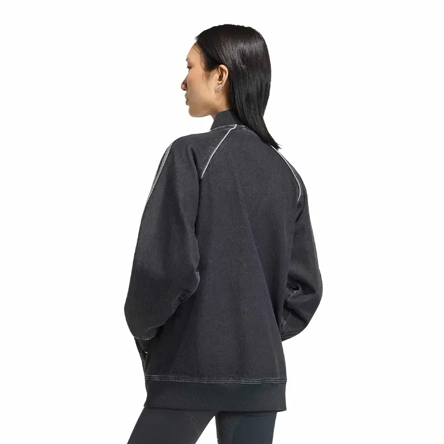 Imagen 1 de 5 de Campera adidas originals Sst Oversize Denim-GRAFITO