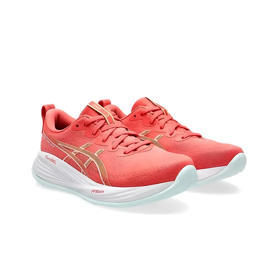 Imagen 1 de 7 de Zapatillas Asics Gel-Cumulus 27-CORAL FLUOR/BLANCO