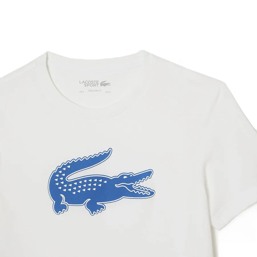 Imagen 5 de 6 de Remera Lacoste -BLANCO/AZUL