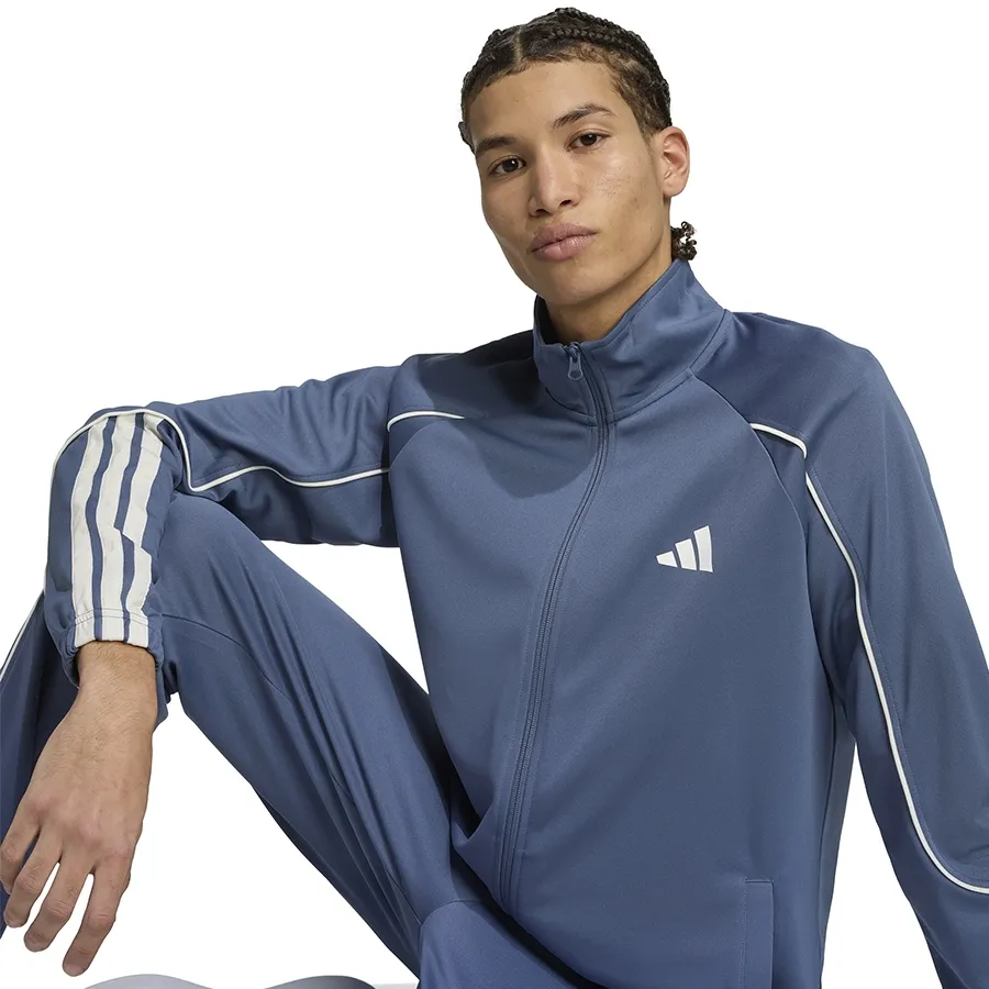 Imagen 2 de 6 de Conjunto adidas 3 Stripes Stadium-AZUL