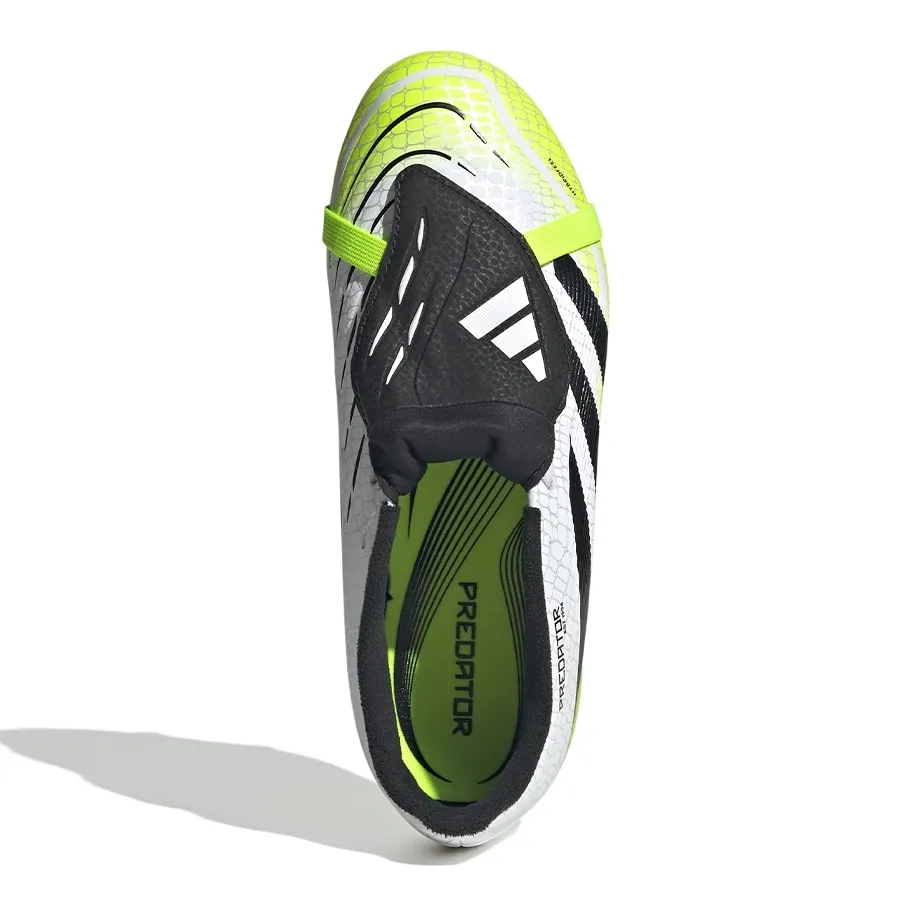 Imagen 3 de 14 de Botines adidas Predator League Tf-BLANCO/NEGRO/VERDE FLUOR