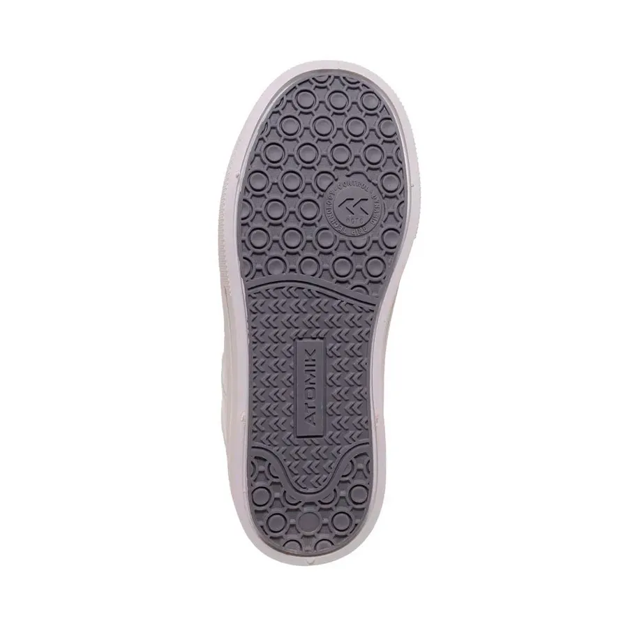 Imagen 3 de 4 de Zapatillas Atomik Casual Skate Surf-BLANCO/BLANCO