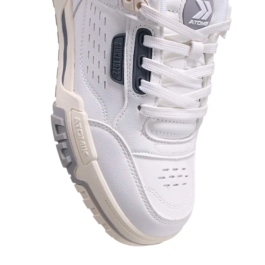 Imagen 6 de 9 de Zapatillas Atomik Casual Courage-BLANCO/GRIS