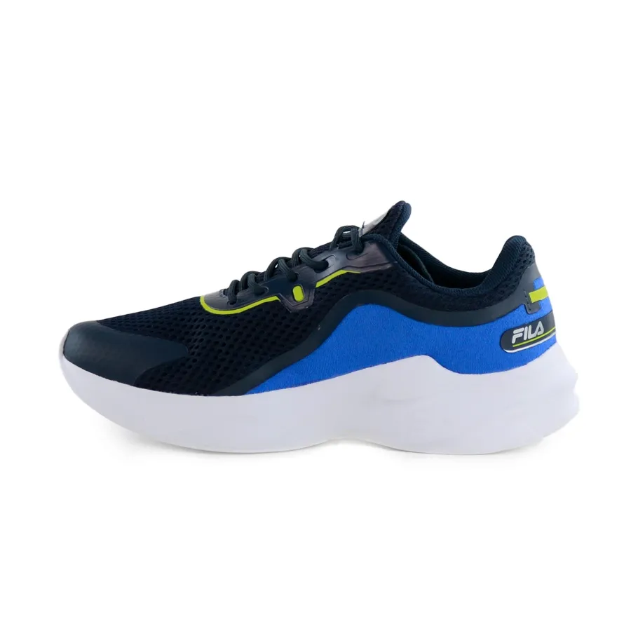Imagen 1 de 4 de Zapatillas Fila Recovery Kids-MARINO/PLATA/LIMA