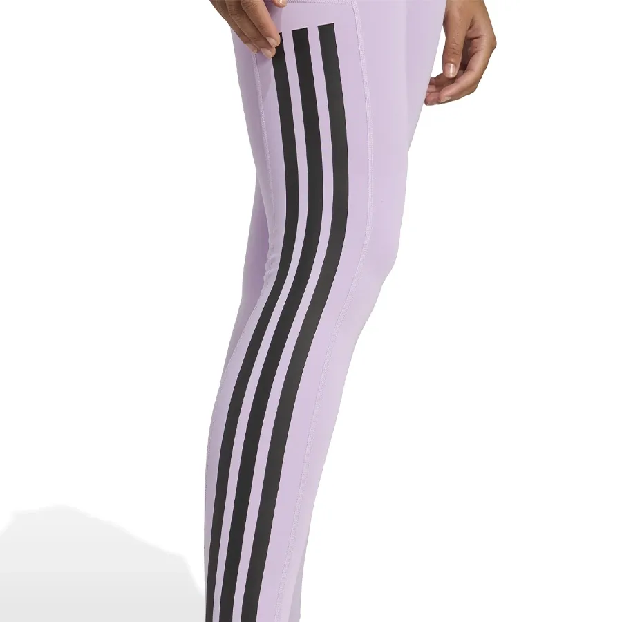 Imagen 5 de 6 de Calza adidas Optime 3-Stripes-VIOLETA