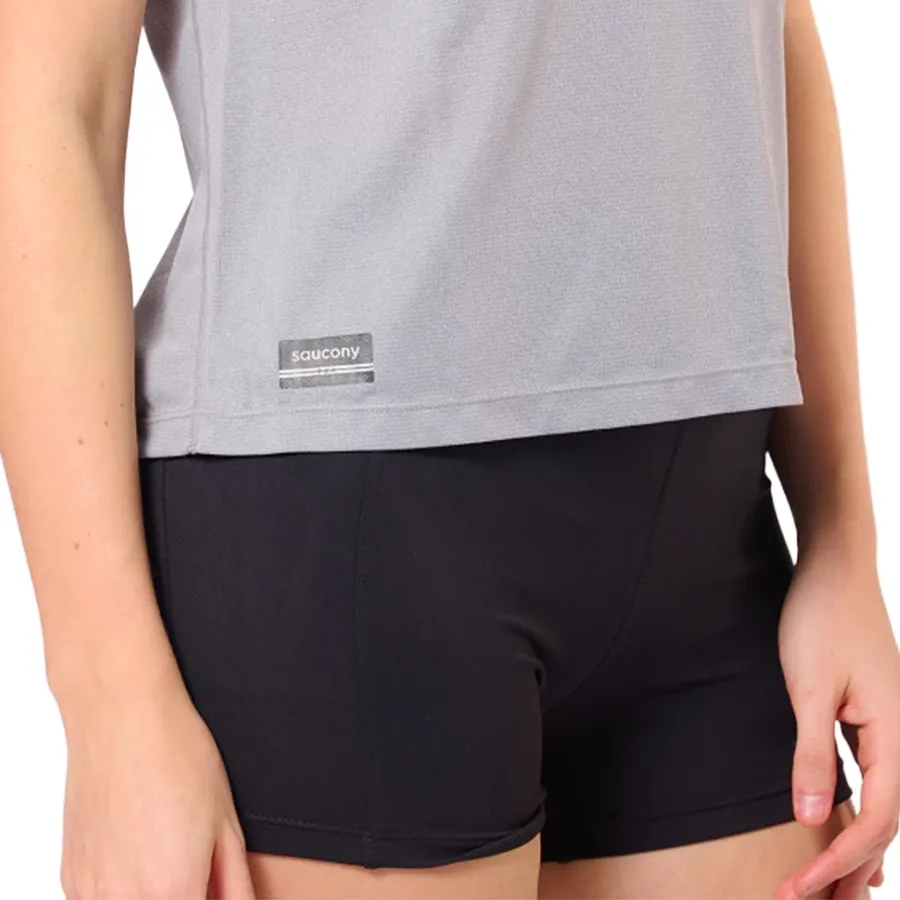 Imagen 3 de 4 de Calza Saucony corta Fortify 3-NEGRO