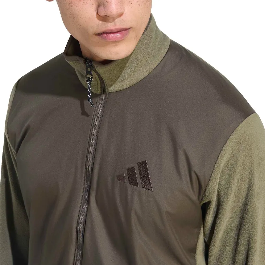 Imagen 3 de 5 de Campera adidas Terrex Multi Essentials Climawarm+-MARRON/VERDE