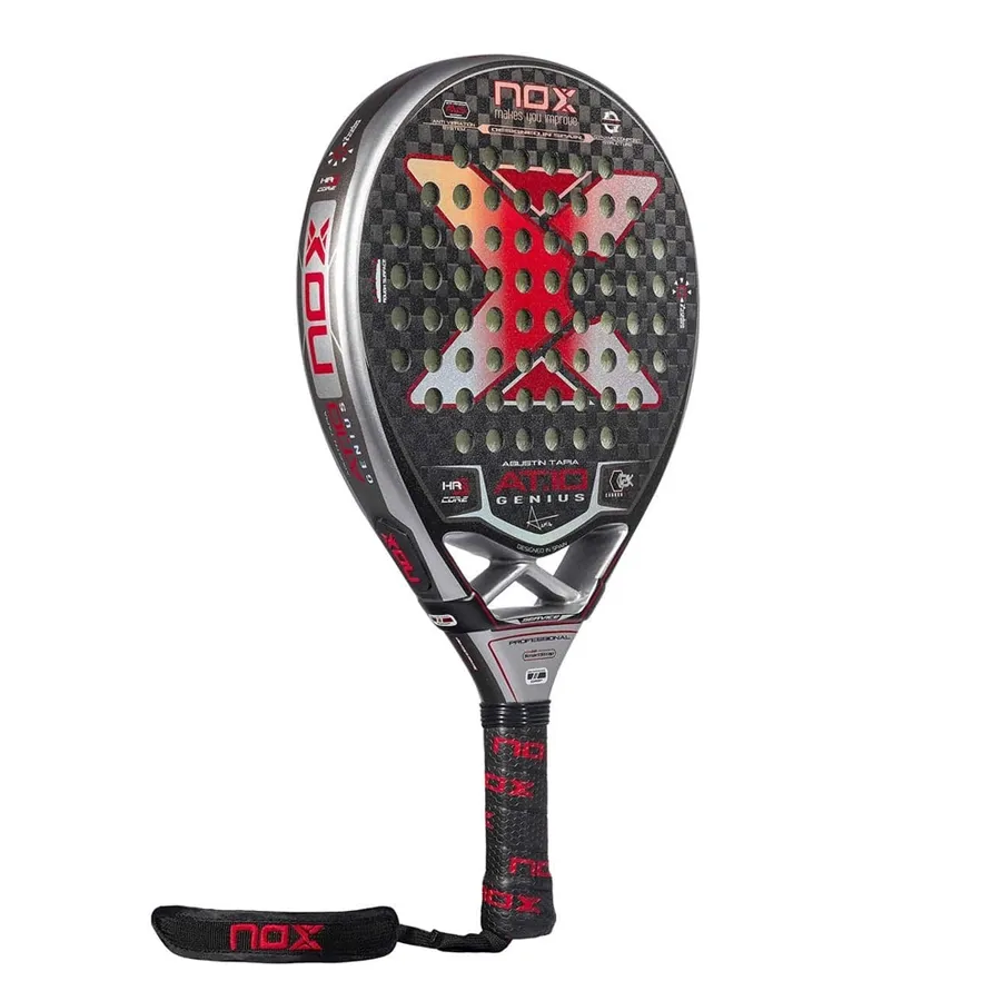 Imagen 1 de 7 de Paleta Nox AT10 Genius 22-NEGRO/GRIS/ROJO