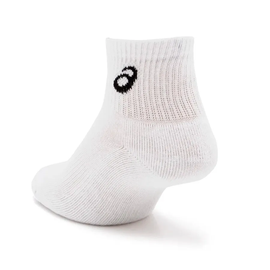 Imagen 1 de 4 de Medias Asics Tripack 1/2 Caña Icon-BLANCO/GRIS/NEGRO