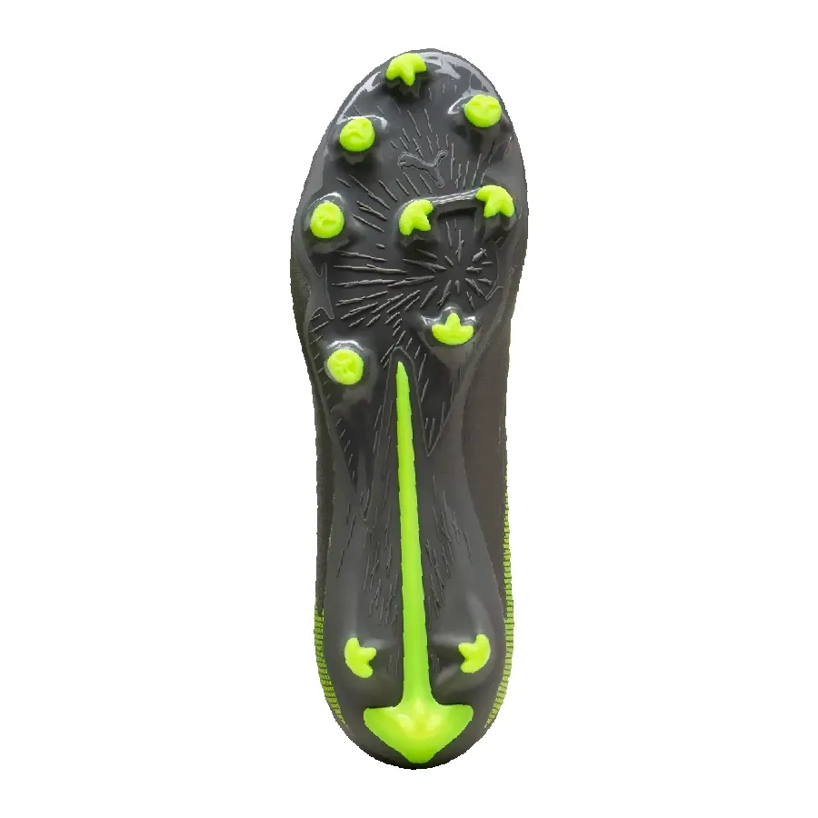 Imagen 3 de 5 de Botines Puma Ultra 5 Play Fg/Ag Adp-GRAFITO/AMARILLO FLUOR