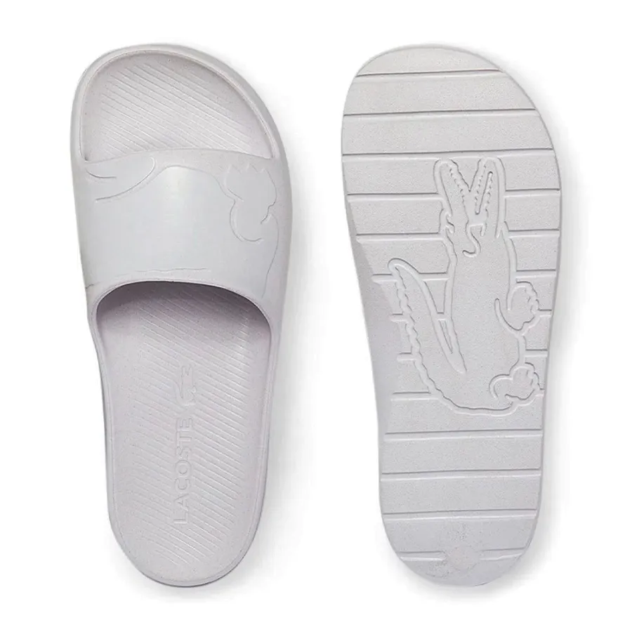 Imagen 3 de 6 de Ojotas Lacoste Croco 2.0-BLANCO/BLANCO