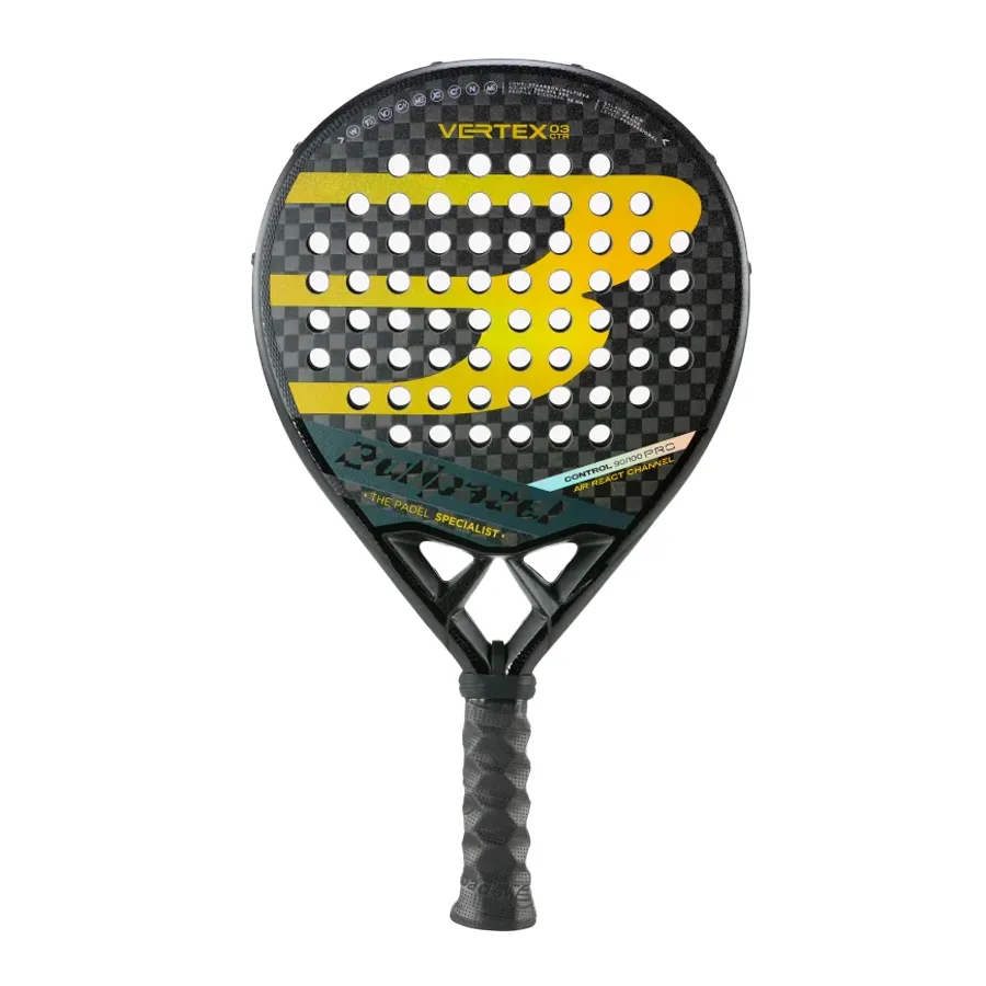 Imagen 0 de 4 de Paleta Bullpadel Vertex 03 Ctr 23-NEGRO/DORADO