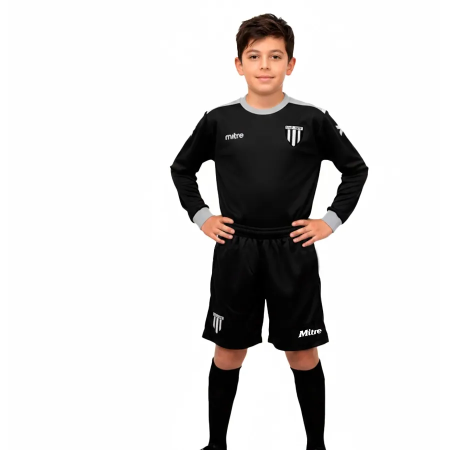Imagen 0 de 1 de Shorts Mitre Basico GYE JR 25-NEGRO