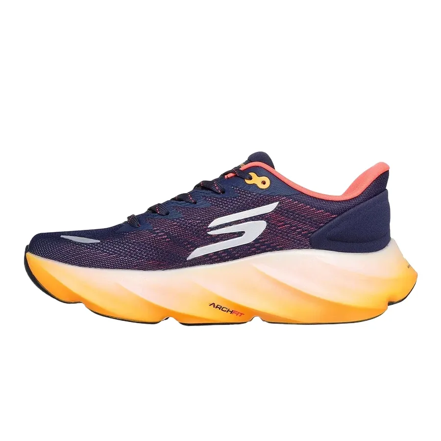Imagen 2 de 5 de Zapatillas Skechers Sky Aero Burst-MARINO/NARANJA