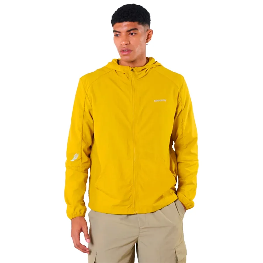 Imagen 0 de 4 de Campera Saucony Metro Windbreaker-AMARILLO