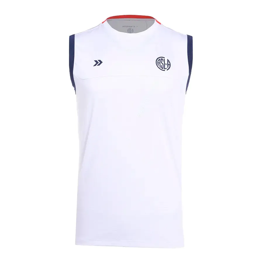 Imagen 0 de 3 de Musculosa Atomik San Lorenzo Entrenamiento-BLANCO