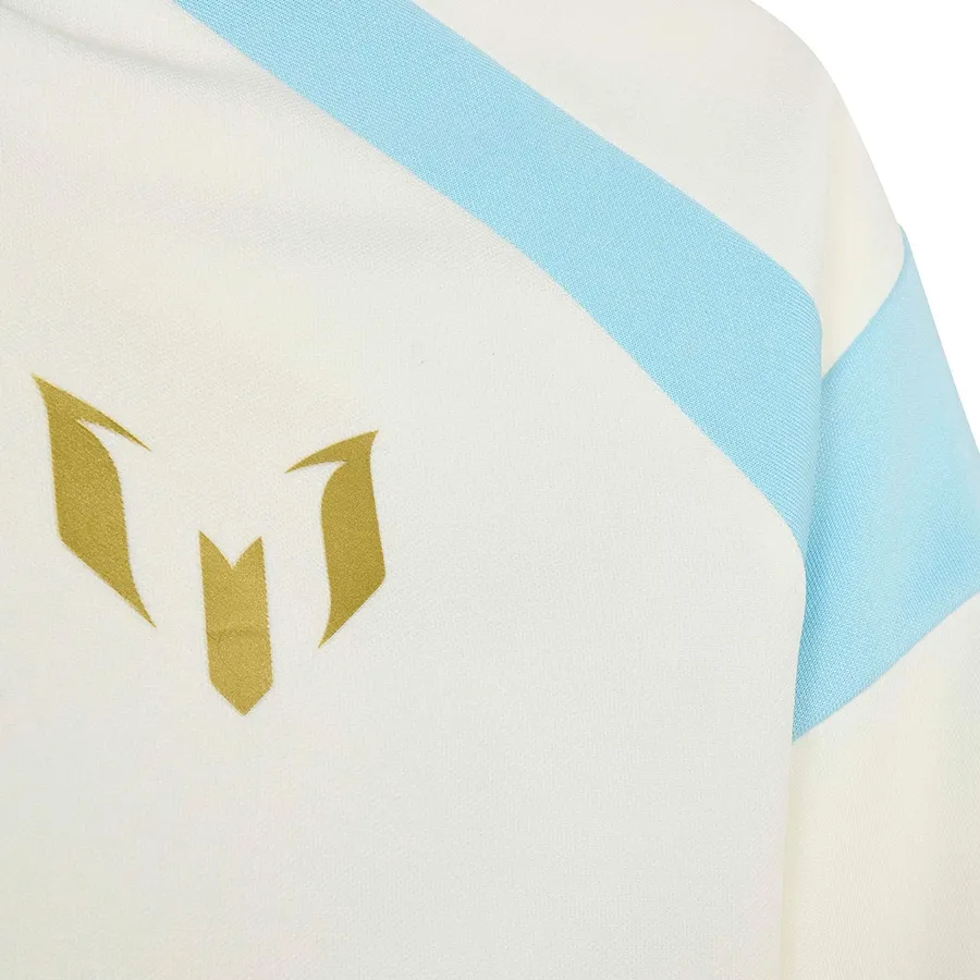 Imagen 2 de 5 de Camiseta adidas Messi House of Tiro-BLANCO/CELESTE/DORADO