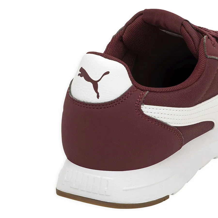 Imagen 5 de 6 de Zapatillas Puma R78 Lightwind-BORDO/BLANCO