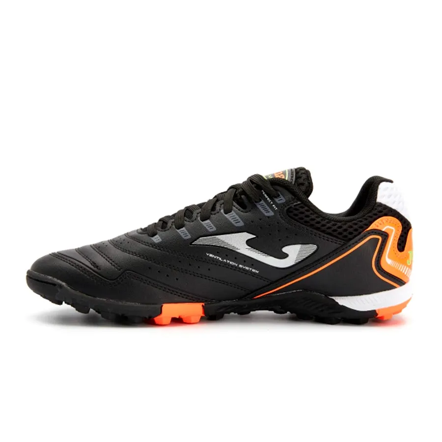 Imagen 1 de 7 de Botines Joma F5 Maxima Tf-NEGRO/NARANJA/PLATA