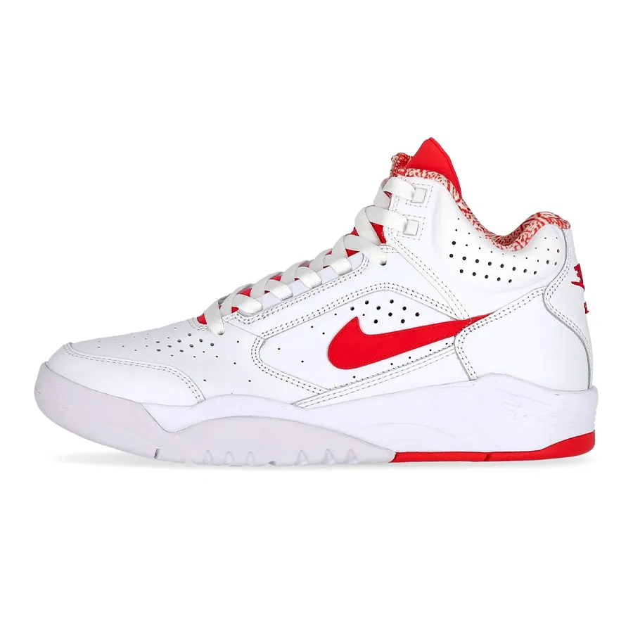 Imagen 2 de 6 de Zapatillas Nike Air Flight Lite Mid-BLANCO/ROJO