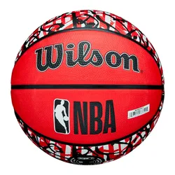 Pelota Wilson Graffiti Chi Bulls 7