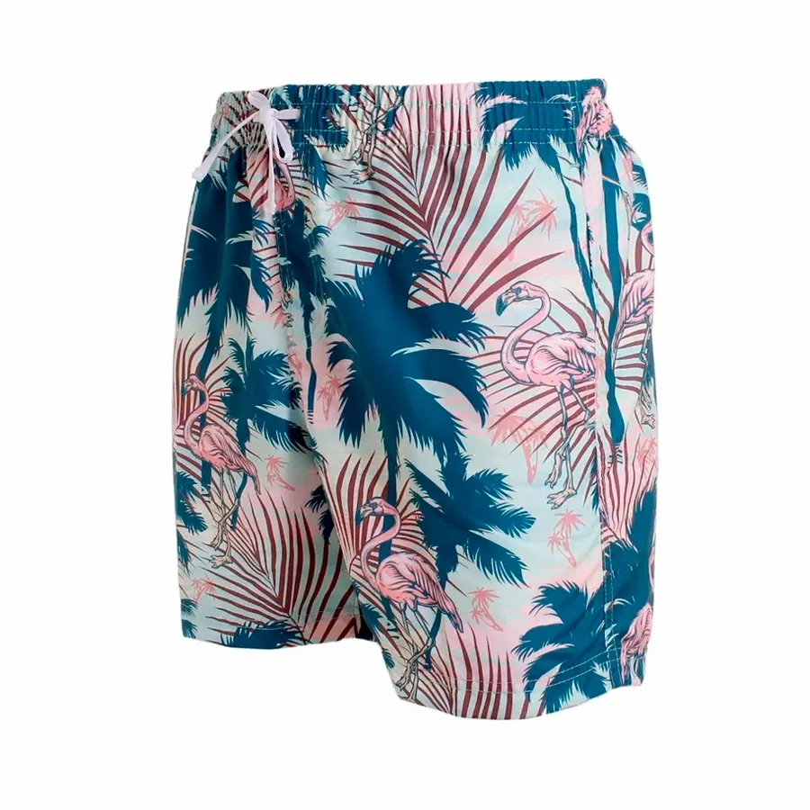 Imagen 1 de 3 de Shorts Salomon Chase Graphics Flam-NATURAL/ROSA