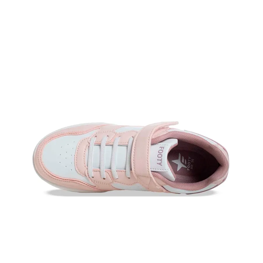 Imagen 3 de 5 de Zapatillas Footy Nova Premium-ROSA/BLANCO/LILA
