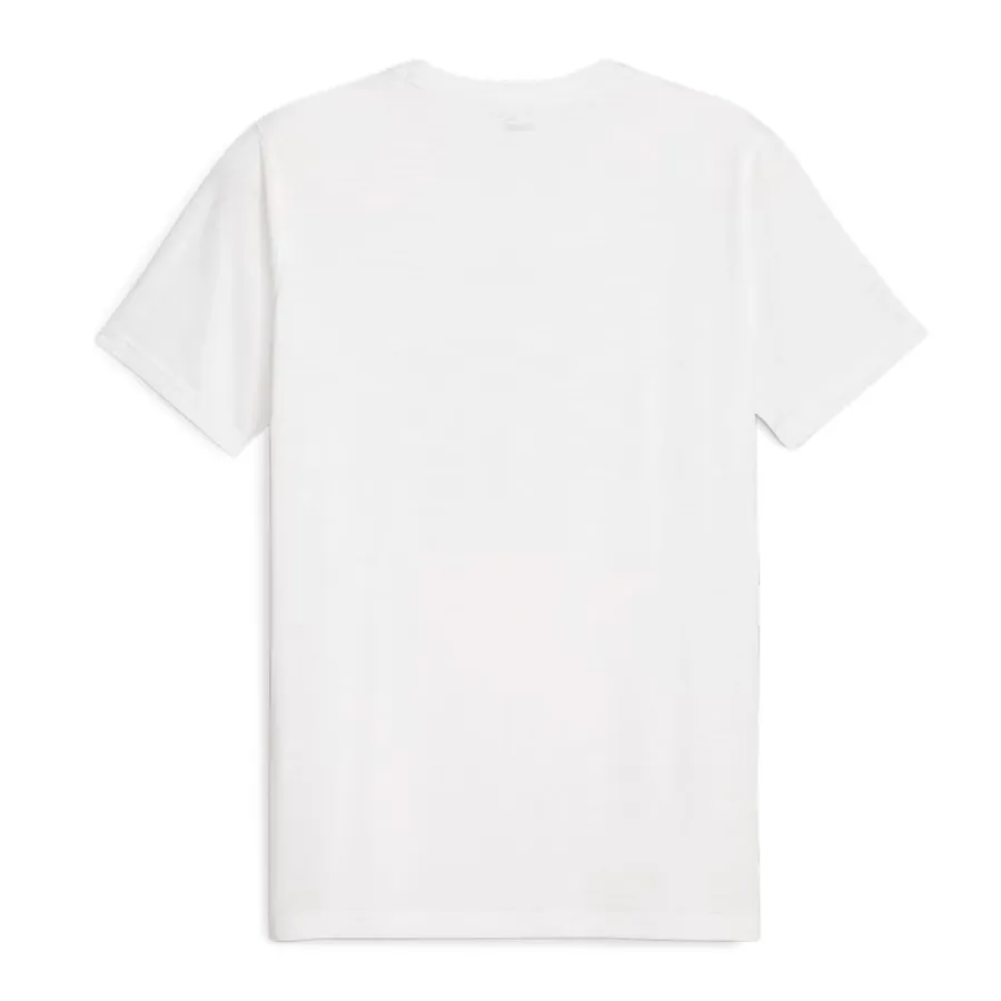 Imagen 1 de 3 de Remera Puma Graphic Emblem-BLANCO/NEGRO