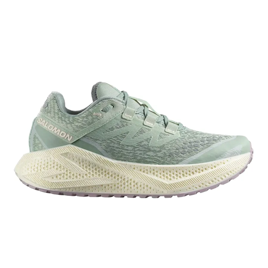 Imagen 0 de 6 de Zapatillas Salomon Aero Glide 3 Grvl-VERDE SECO/LILA