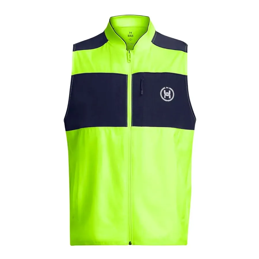 Imagen 5 de 6 de Chaleco Under Armour Run Everywhere-VERDE FLUOR/NEGRO