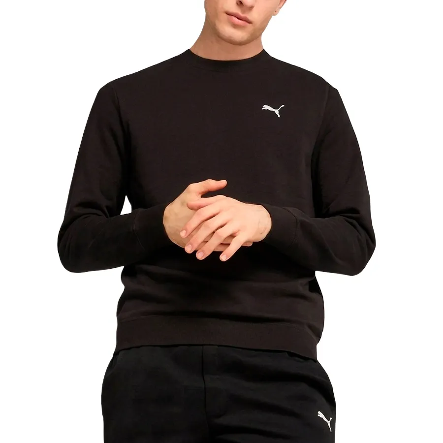 Imagen 0 de 3 de Buzo Puma Essentials Crew-NEGRO