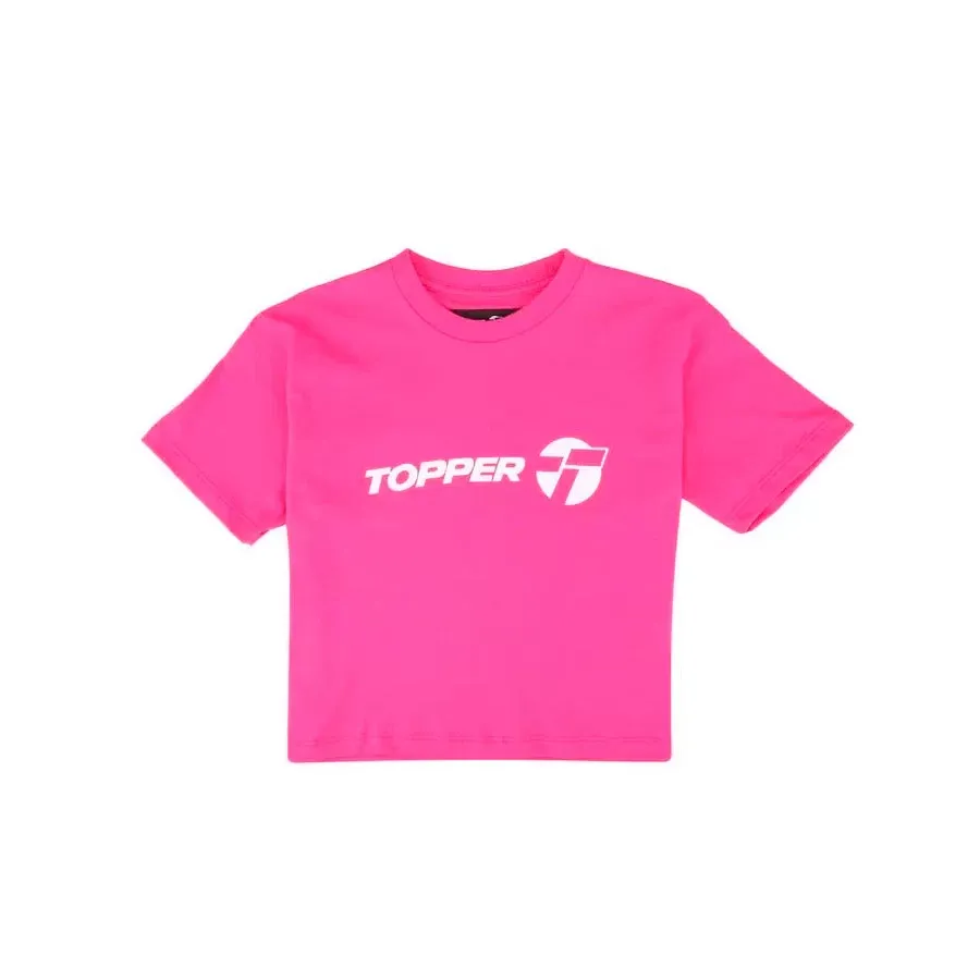 Imagen 0 de 2 de Remera Topper Gtc Mc Brand-FUCSIA