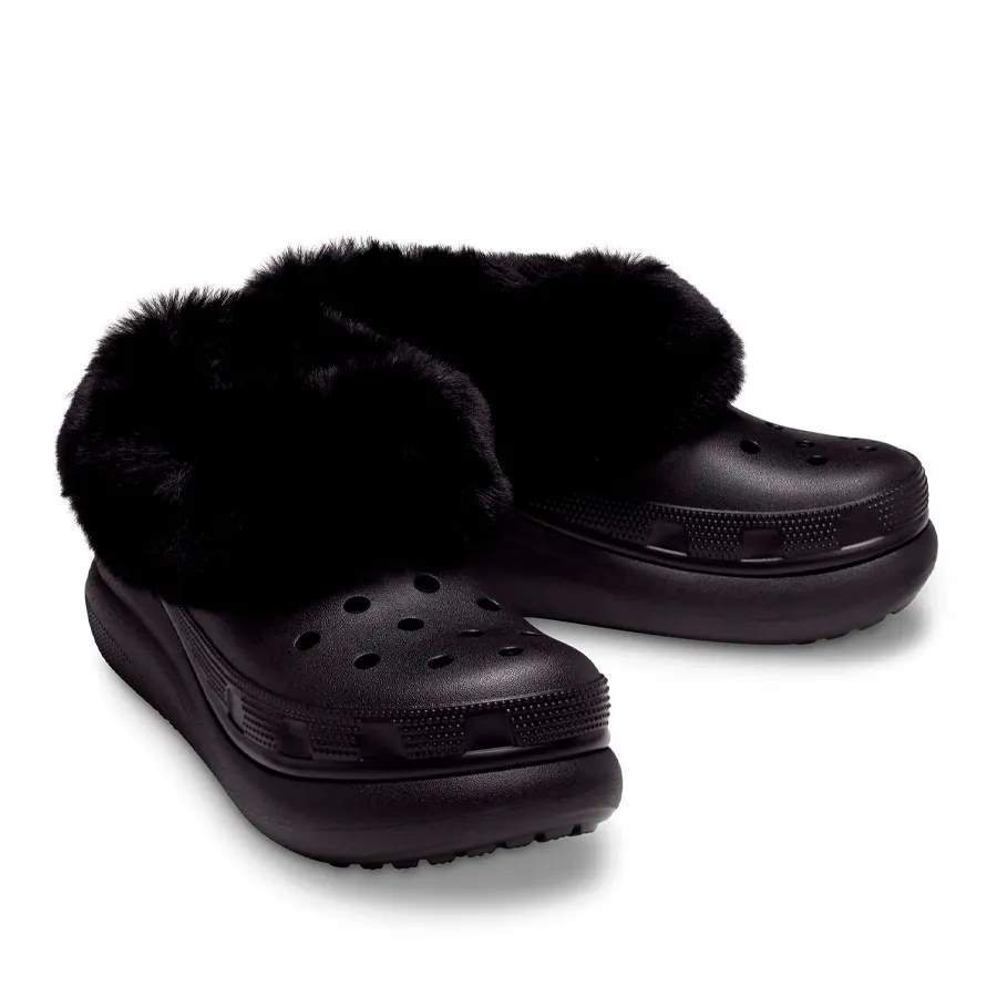 Imagen 2 de 5 de Zapatillas Crocs Furever Crush-NEGRO