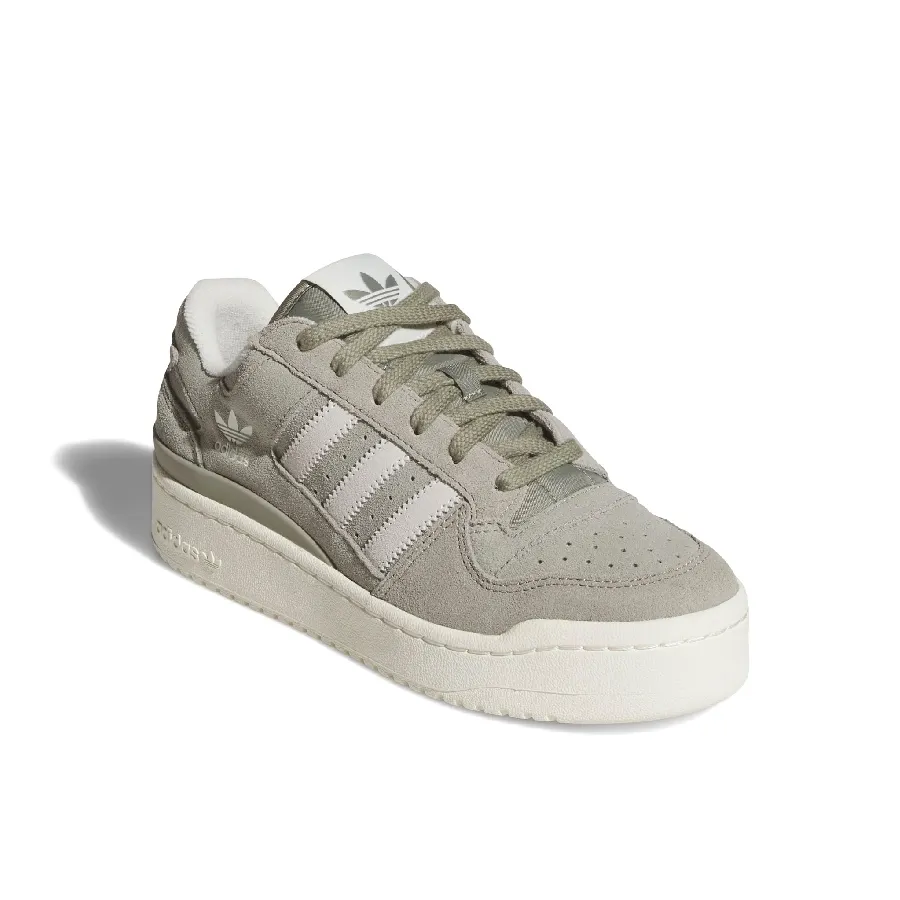 Imagen 1 de 7 de Zapatillas adidas originals Forum Bold Stripes-VERDE OLIVA/HUESO