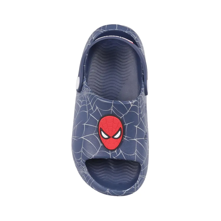 Imagen 2 de 4 de Sandalias Footy Clogs Spiderman-AZUL MARINO