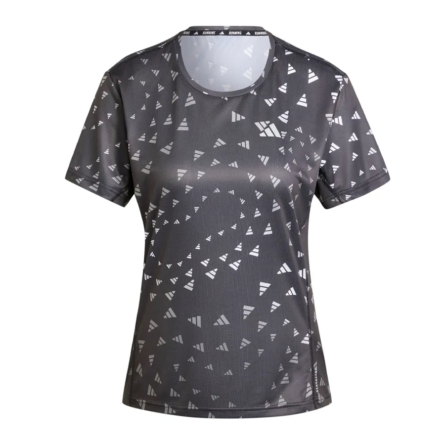 Imagen 4 de 5 de Remera adidas Run It Bl-NEGRO/BLANCO