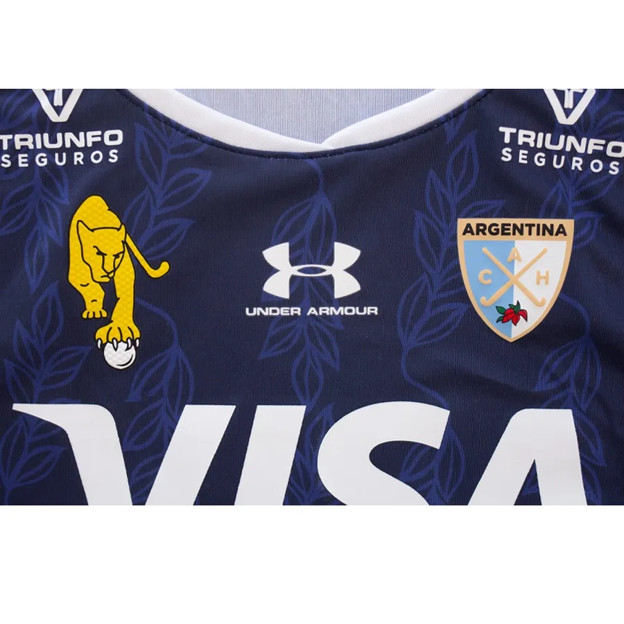 Imagen 2 de 3 de Camiseta Under Armour Leonas Suplente-MARINO/BLANCO