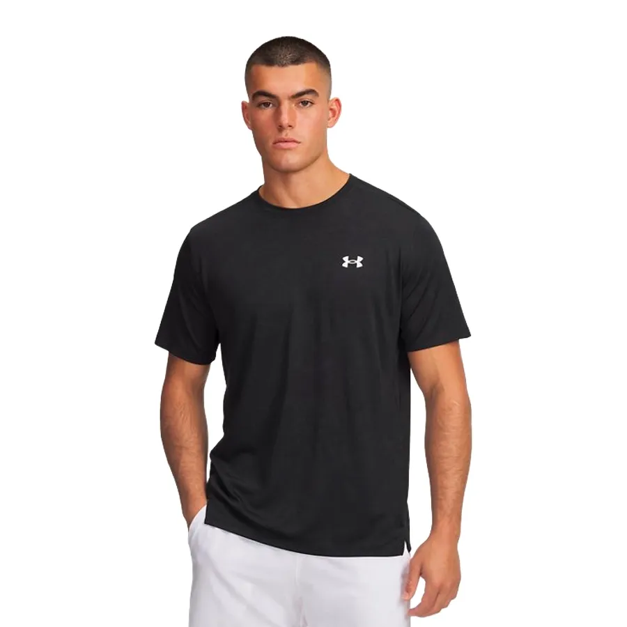 Imagen 0 de 2 de Remera Under Armour Tech Vent Jacquard-NEGRO
