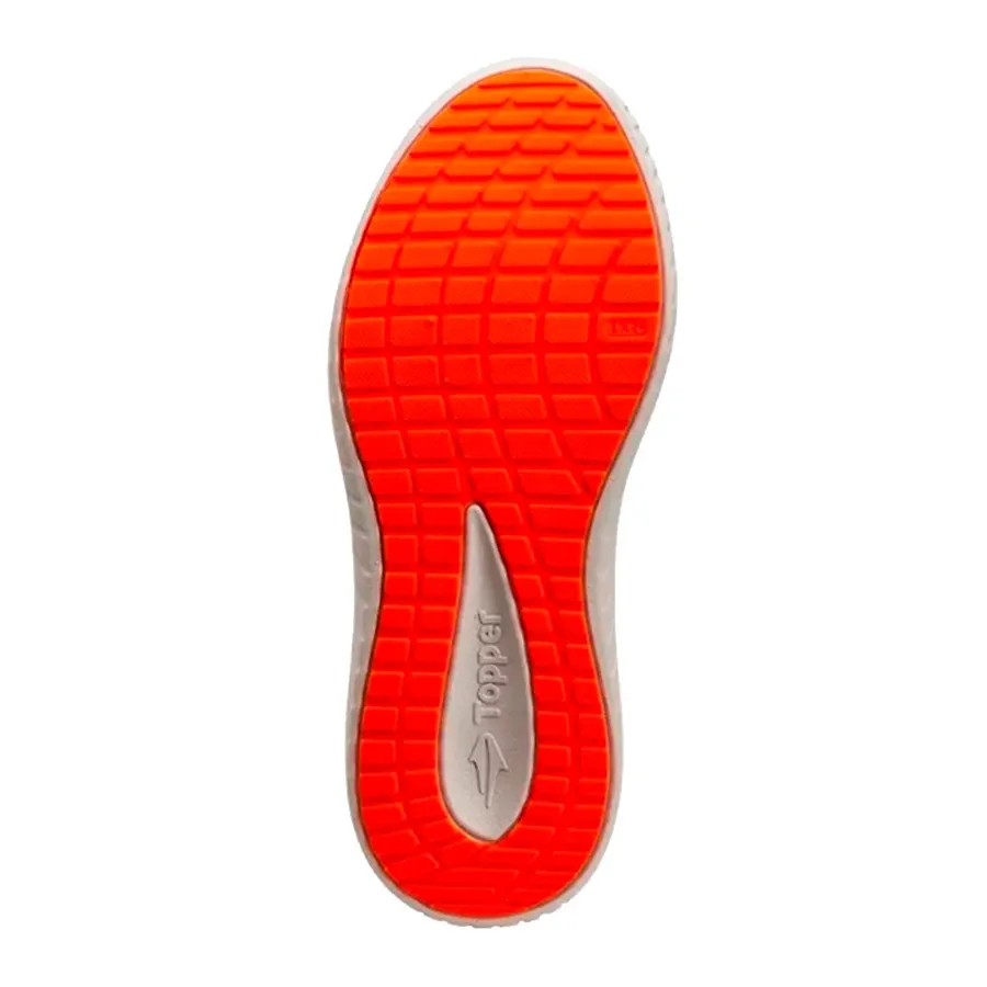 Imagen 5 de 6 de Zapatillas Topper Fast-NATURAL/NARANJA