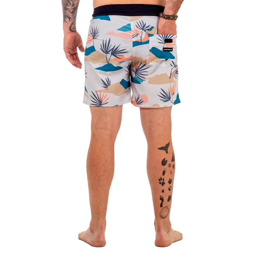 Imagen 2 de 3 de Quiksilver Shorts  Highlite Slow Dazed-BLANCO/COLORES VARIOS